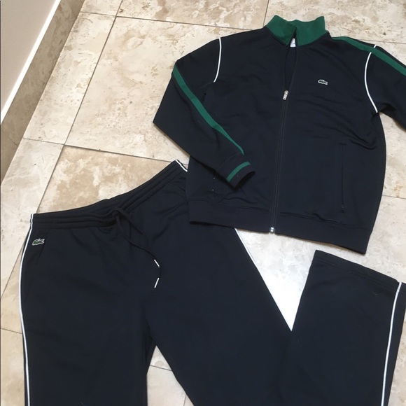 lacoste men's tracksuit